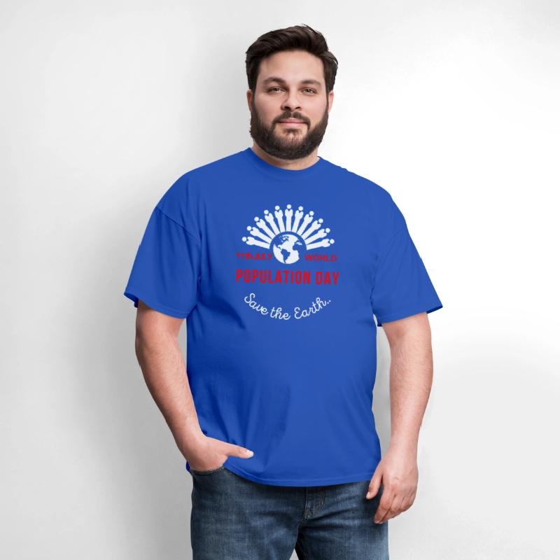 World population day t-shirt