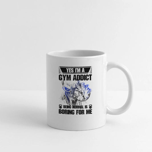 yes i'm a gym addict being normal is boring for me