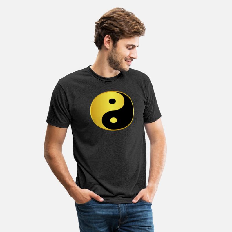 Yin and Yang symbol | Gold asian philosophy zen