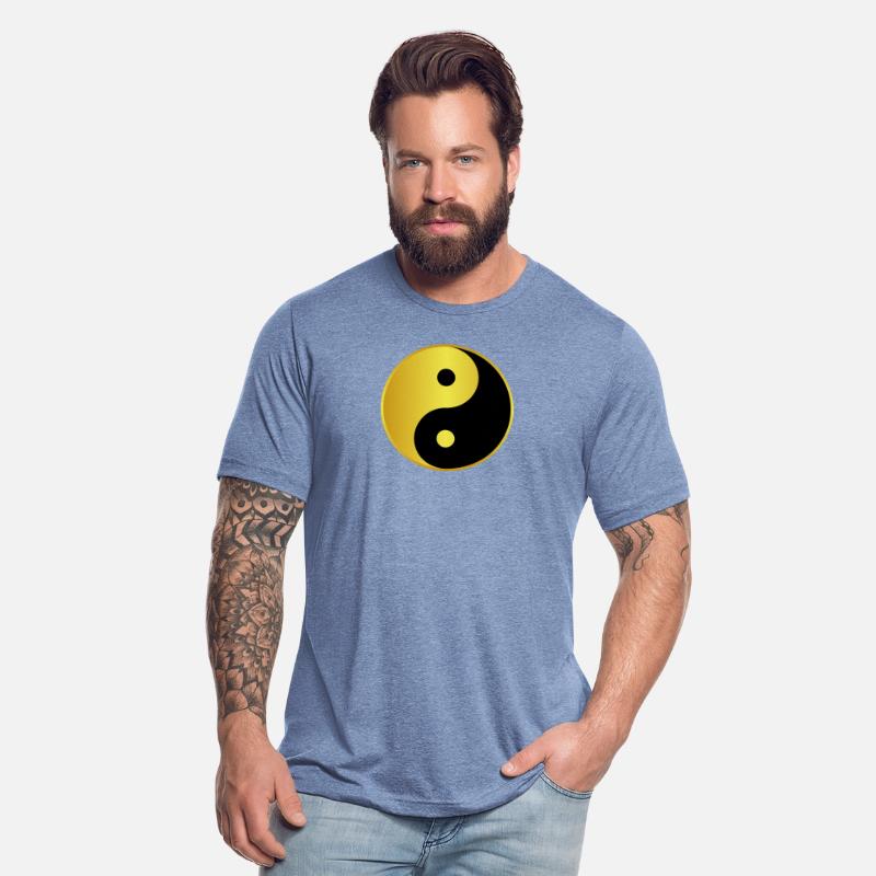 Yin and Yang symbol | Gold asian philosophy zen