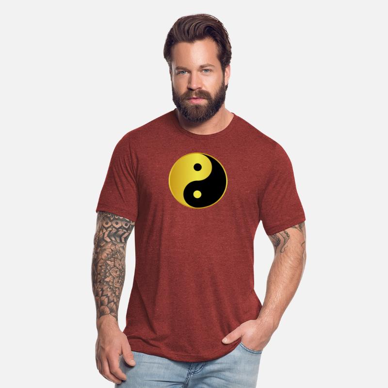 Yin and Yang symbol | Gold asian philosophy zen