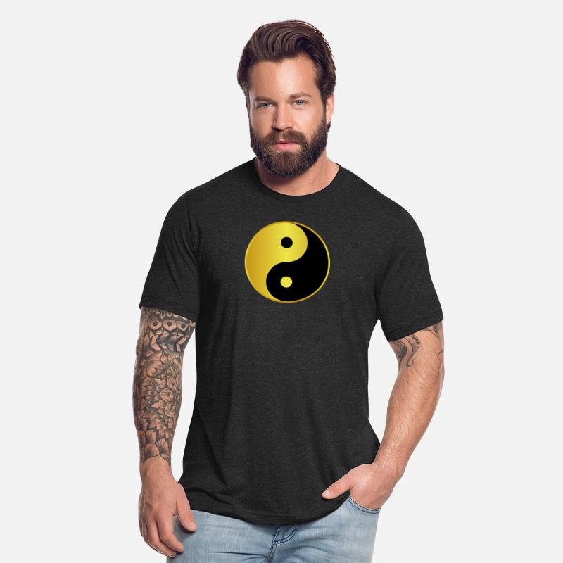 Yin and Yang symbol | Gold asian philosophy zen