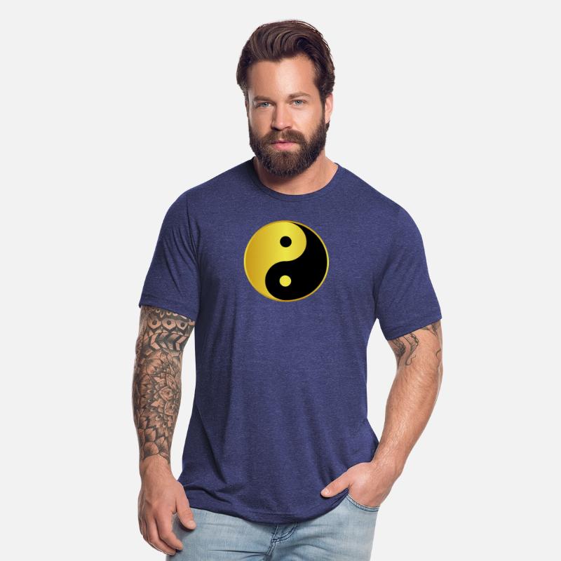 Yin and Yang symbol | Gold asian philosophy zen