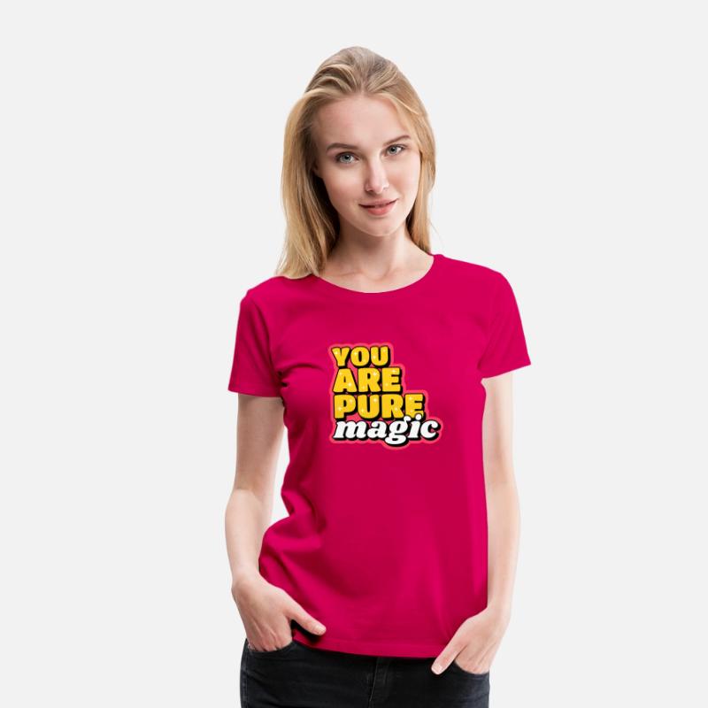 You are pure magic cute text design