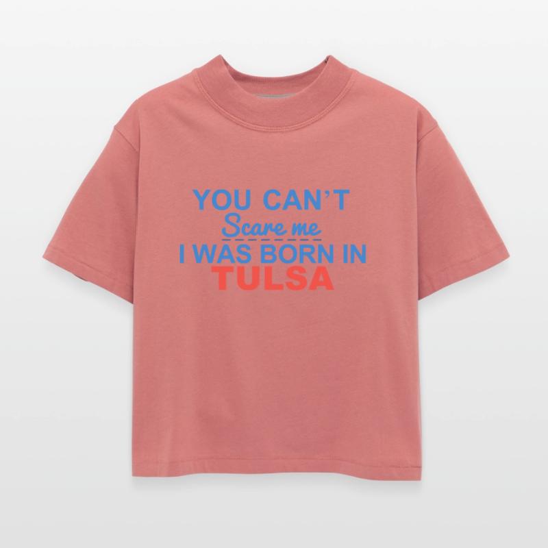 You Can't Scare Me - Born in Tulsa Vector