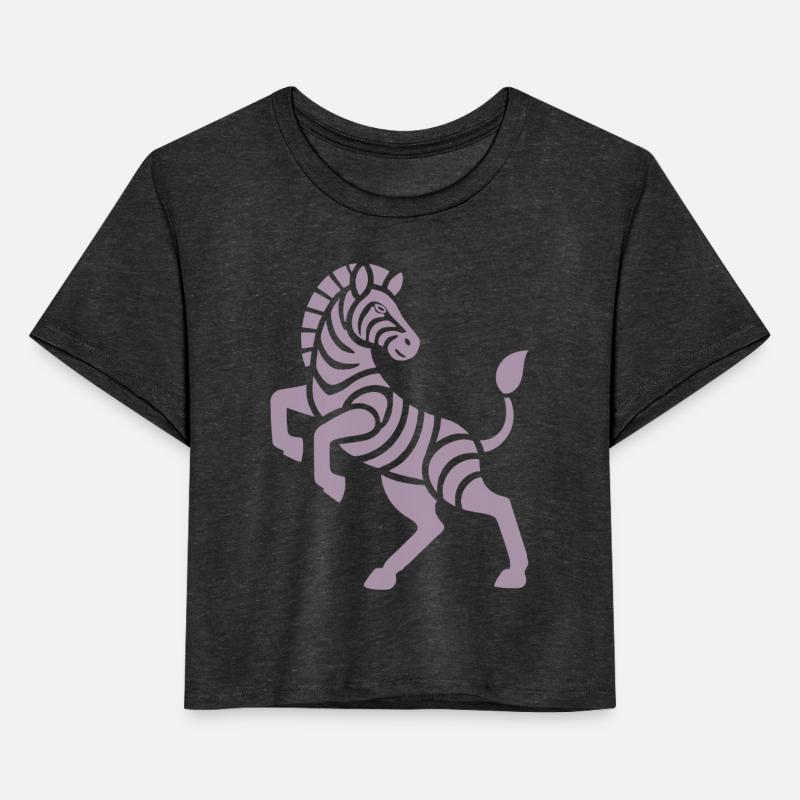 Zebra Silhouette Trick Minimal Design