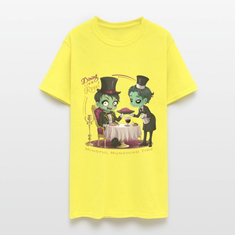 Zombie eating brains