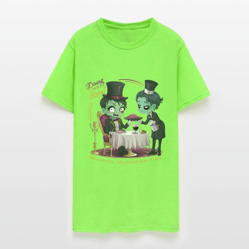 Zombie eating brains