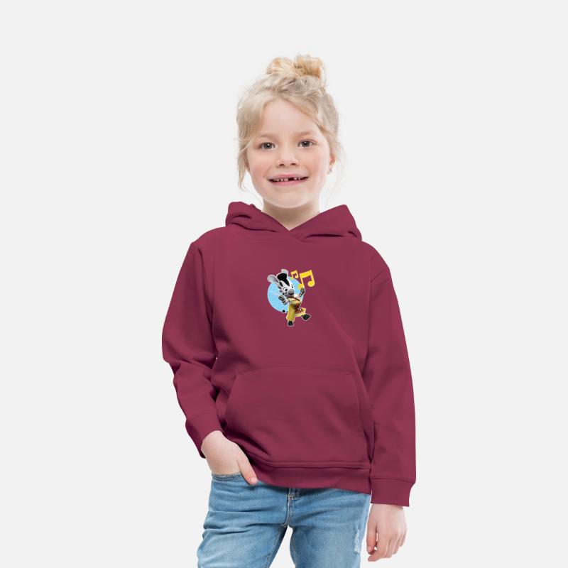 ZOU Cute Zebra Drummer