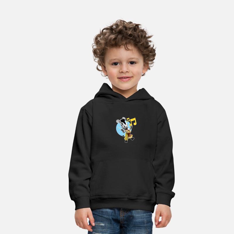 ZOU Cute Zebra Drummer